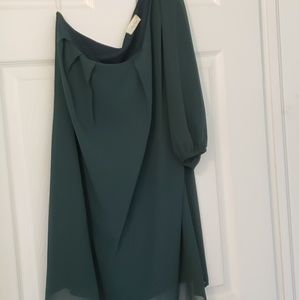 Honey Punch One Shoulder Frock